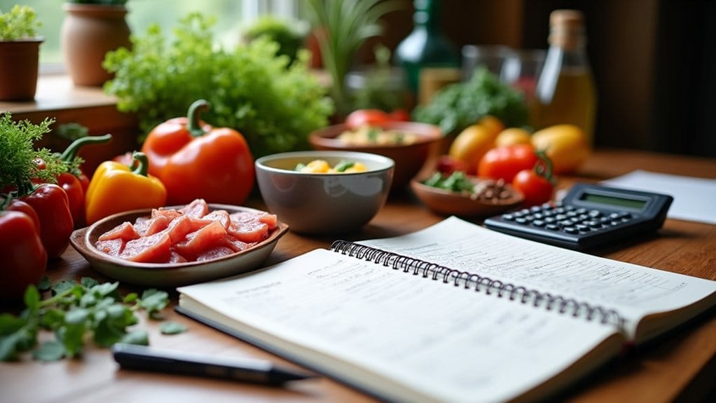 proceso de cálculo del costo de los alimentos