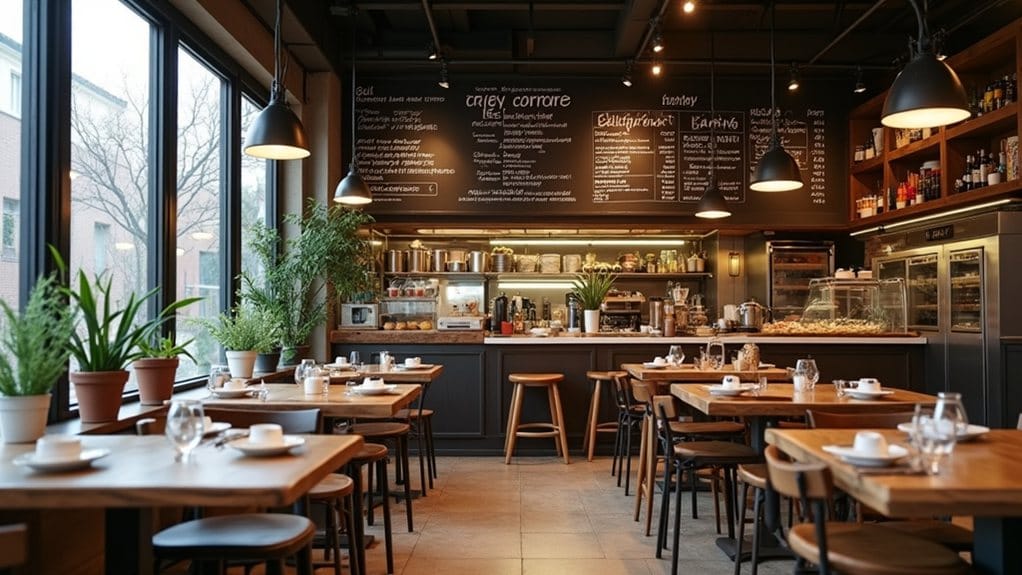 jerarquía simplificada del equipo del restaurante